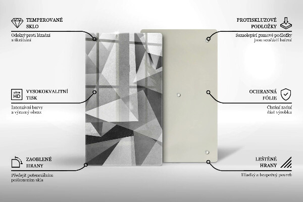 Cubre encimera Abstracción nítida concreta