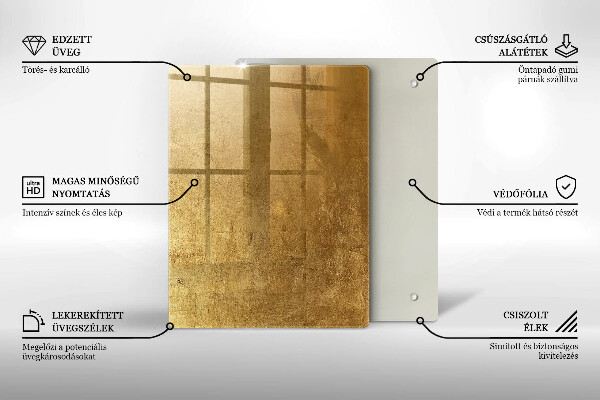 Cubre encimera Fondo de textura dorada