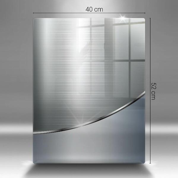 Cubre encimera Patrón de abstracción de metal