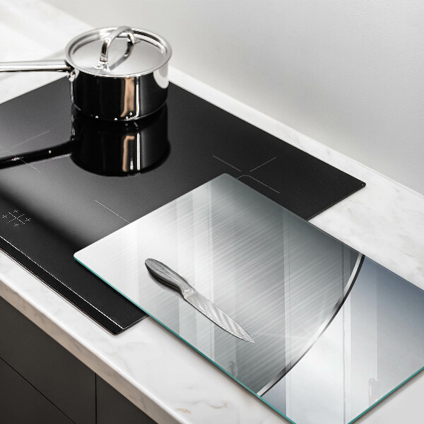 Cubre encimera Patrón de abstracción de metal