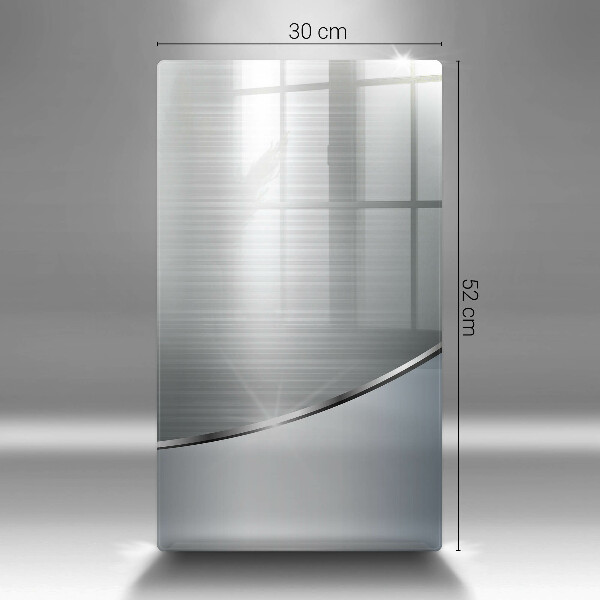 Cubre encimera Patrón de abstracción de metal