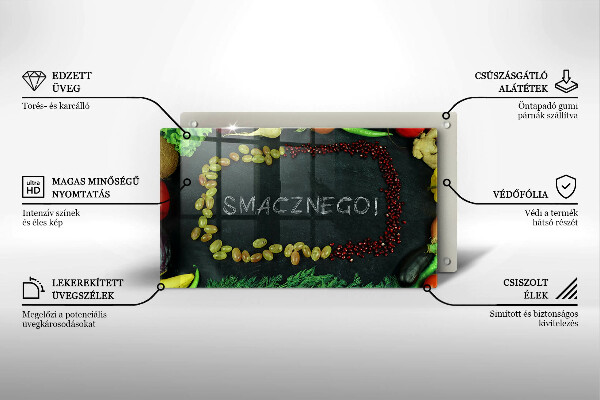 Cubre vitrocerámica Smacznego!