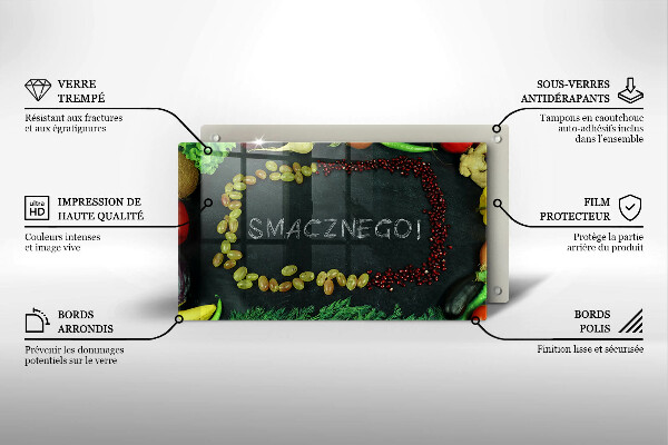 Cubre vitrocerámica Smacznego!
