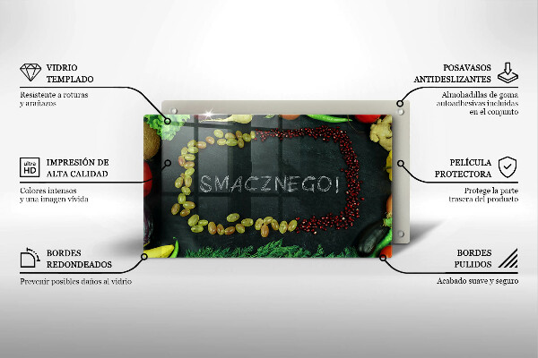 Cubre vitrocerámica Smacznego!