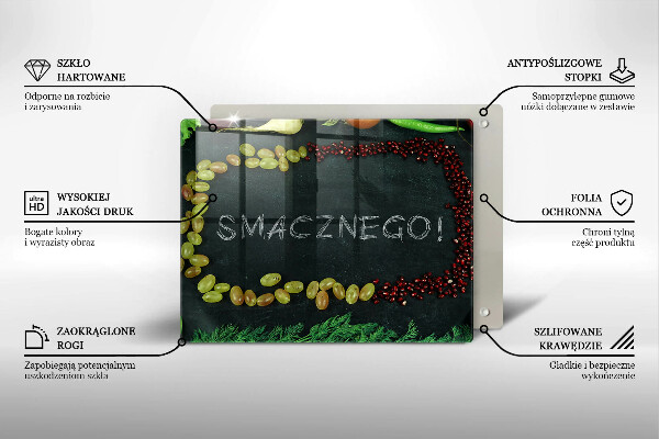 Cubre vitrocerámica Smacznego!