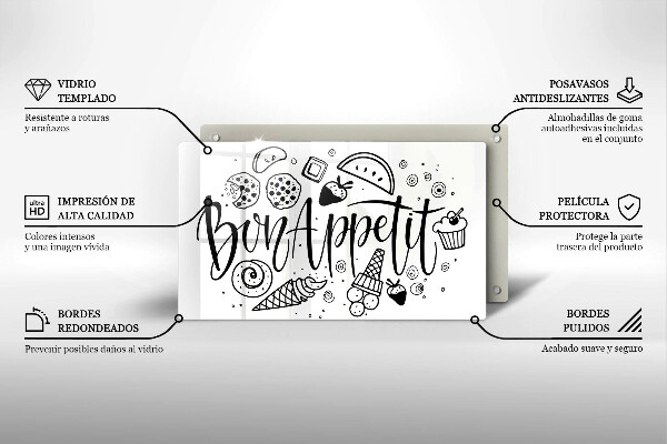 Cubre vitrocerámica Bon Appetit