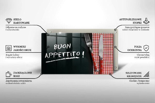 Cubre vitrocerámica Buon Appetito!