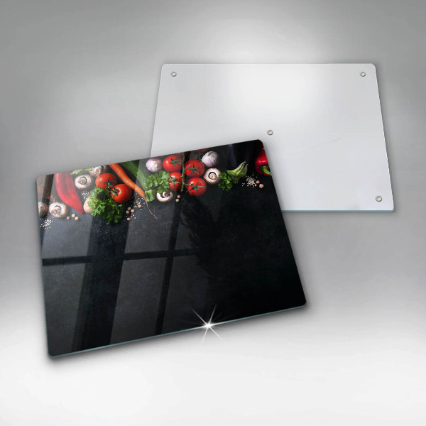 Cubre vitrocerámica Verduras coloridas