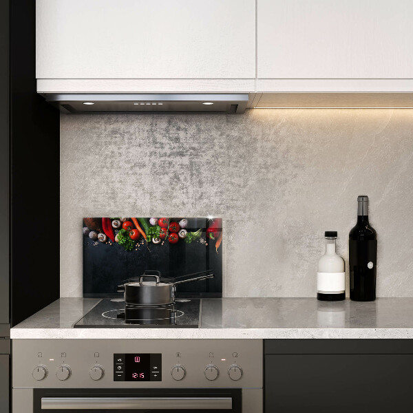 Cubre vitrocerámica Verduras coloridas