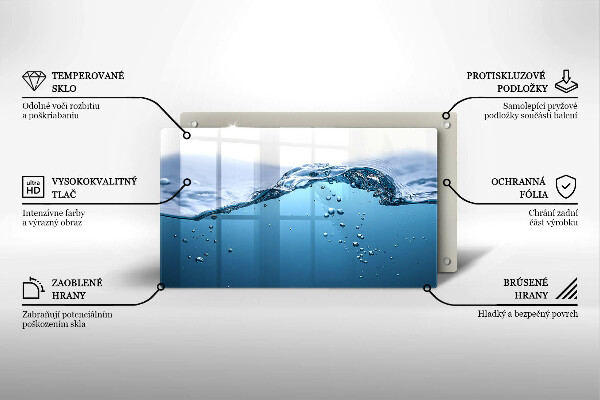 Cubre vitrocerámica Agua Azul