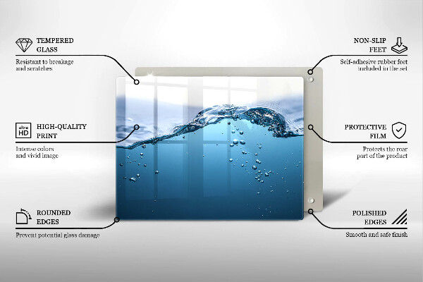 Cubre vitrocerámica Agua Azul