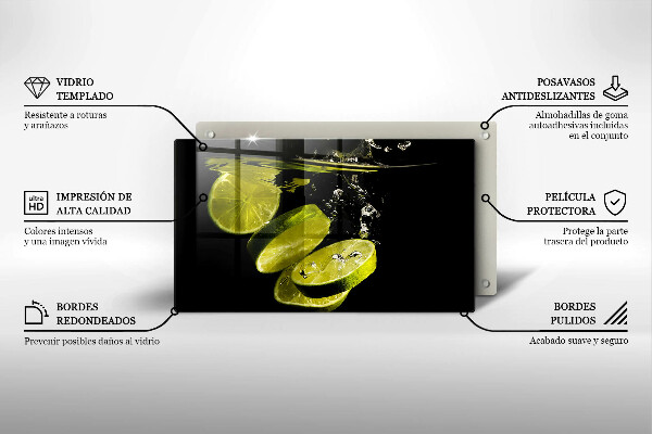 Cubre vitrocerámica limas en agua