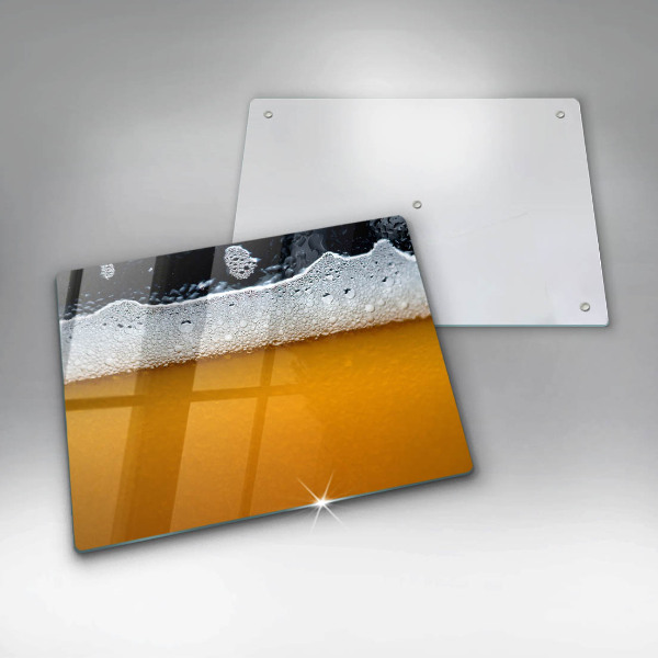 Cubre vitrocerámica Beber espuma de cerveza