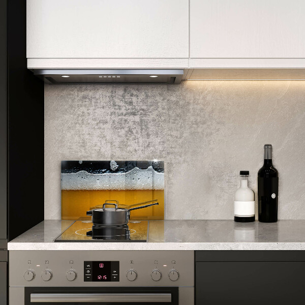 Cubre vitrocerámica Beber espuma de cerveza