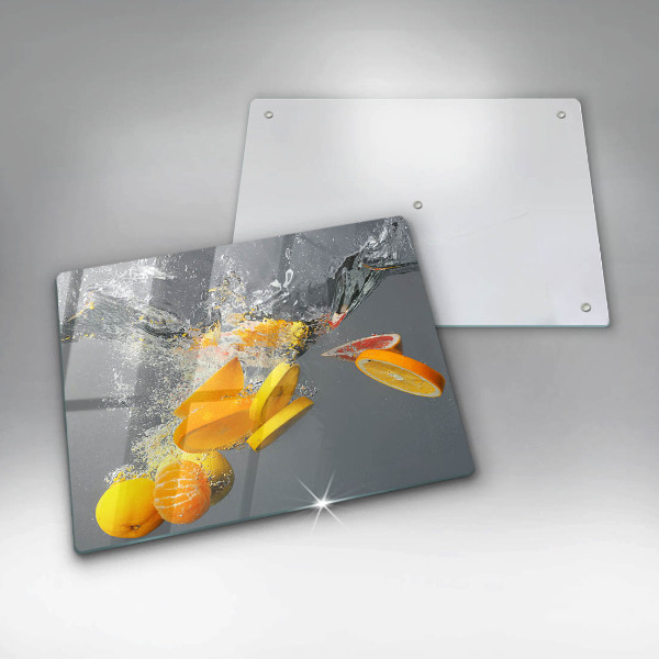 Cubre vitrocerámica limones en agua