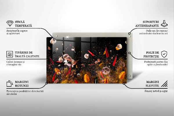 Cubre vitrocerámica especias picantes