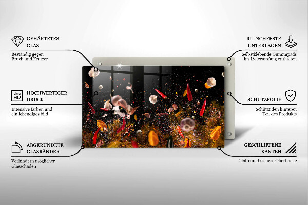 Cubre vitrocerámica especias picantes