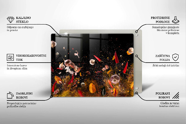 Cubre vitrocerámica especias picantes