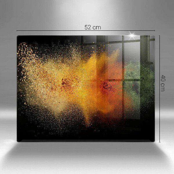 Cubre vitrocerámica Especias coloridas