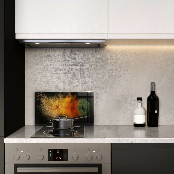 Cubre vitrocerámica Especias coloridas