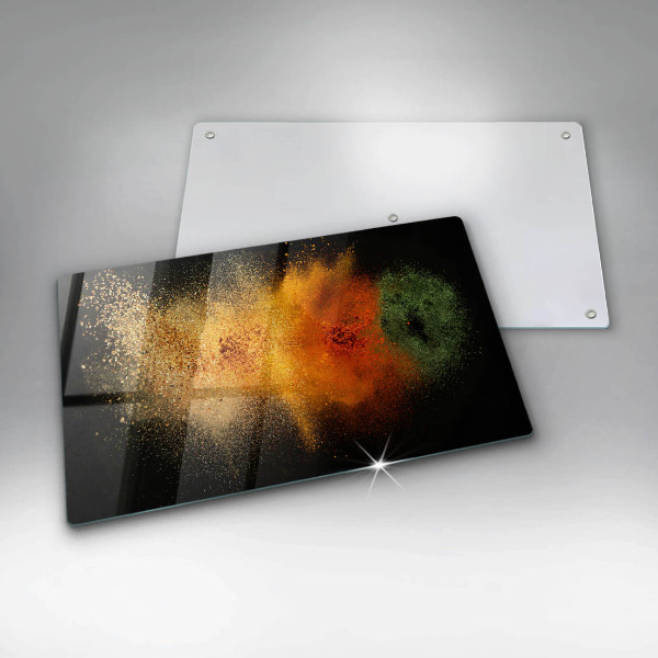 Cubre vitrocerámica Especias coloridas