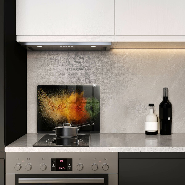 Cubre vitrocerámica Especias coloridas