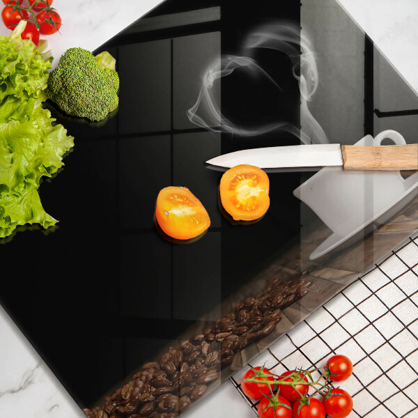 Cubre vitrocerámica Corazón de taza de café