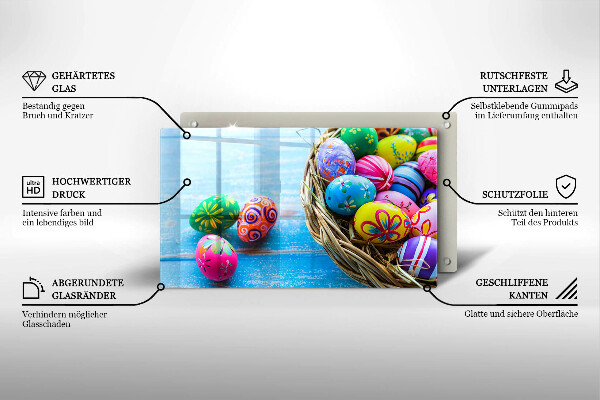 Cubre vitrocerámica huevos de pascua huevos de pascua