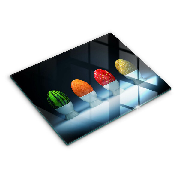 Cubre vitrocerámica Huevos de frutas abstractos