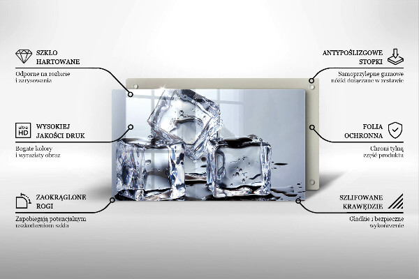 Cubre vitrocerámica Cubos de hielo