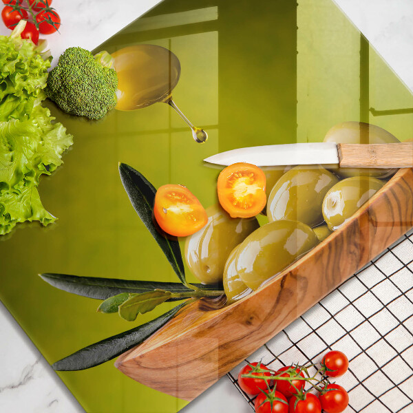 Cubre vitrocerámica Aceitunas sabrosas