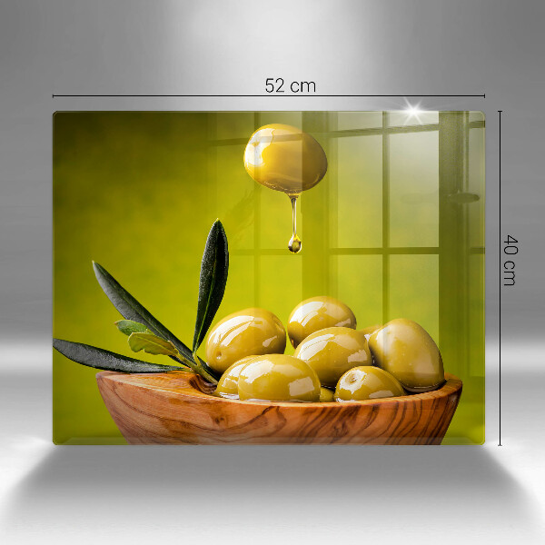 Cubre vitrocerámica Aceitunas sabrosas