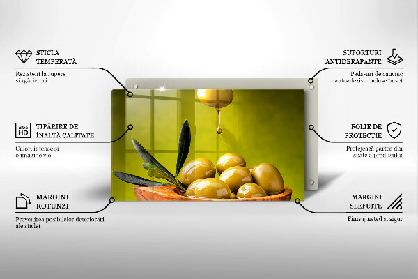 Cubre vitrocerámica Aceitunas sabrosas