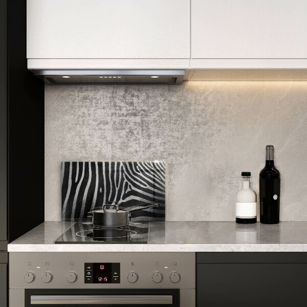 Cubre vitrocerámica rayas de cebra