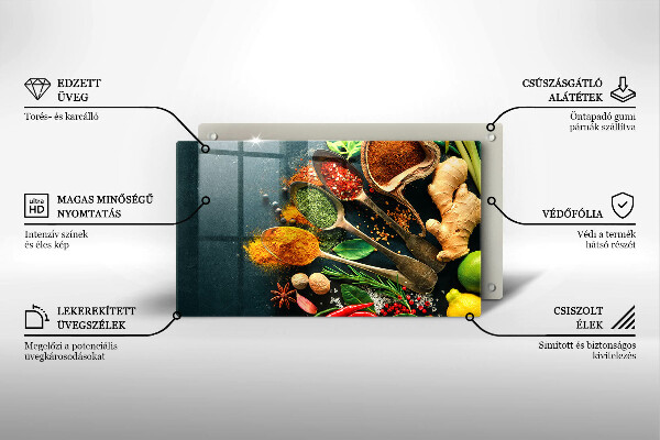 Cubre vitrocerámica Cucharas de especias de cocina