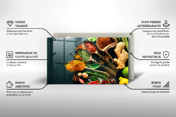 Cubre vitrocerámica Cucharas de especias de cocina