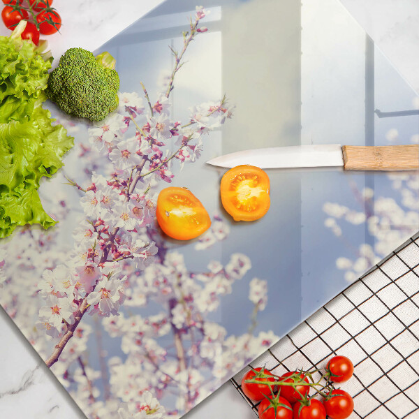 Cubre vitrocerámica árbol floreciente