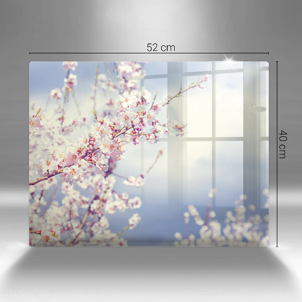 Cubre vitrocerámica árbol floreciente