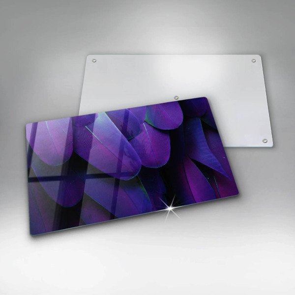 Cubre vitrocerámica plumas de neón