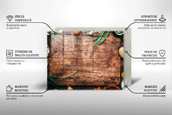 Cubre vitrocerámica tablero de cocina de madera