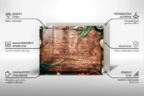 Cubre vitrocerámica tablero de cocina de madera