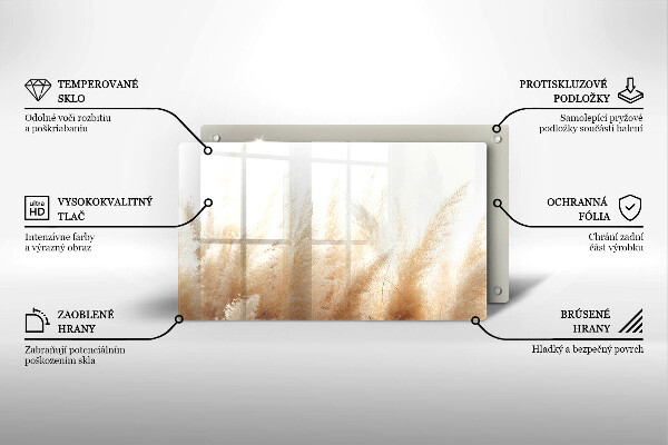 Cubre vitrocerámica hierba de la pampa