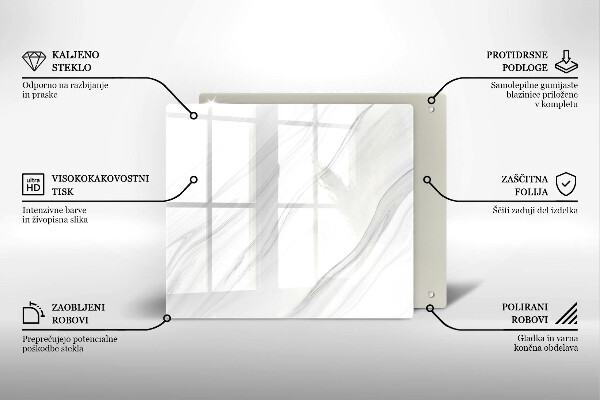 Protector encimera Mármol delicado