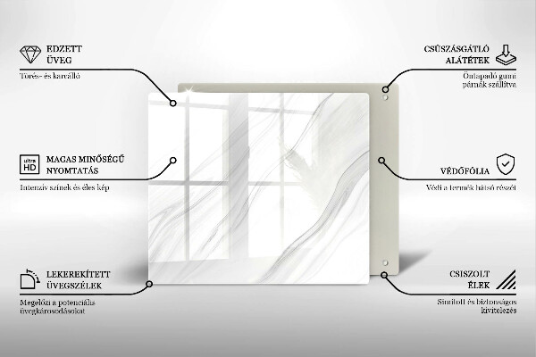 Protector encimera Mármol delicado