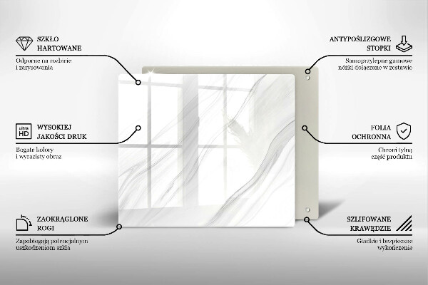 Protector encimera Mármol delicado