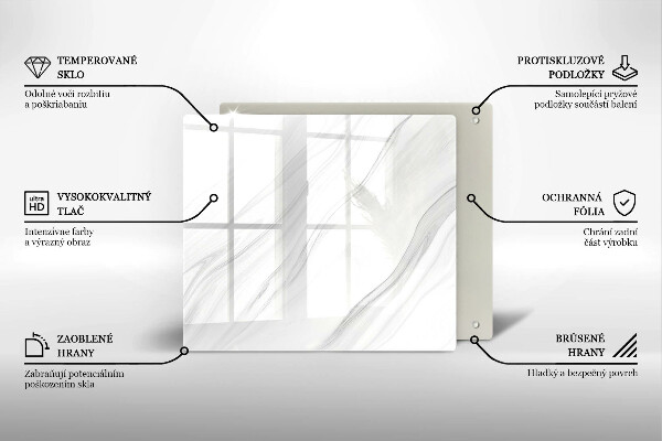 Protector encimera Mármol delicado