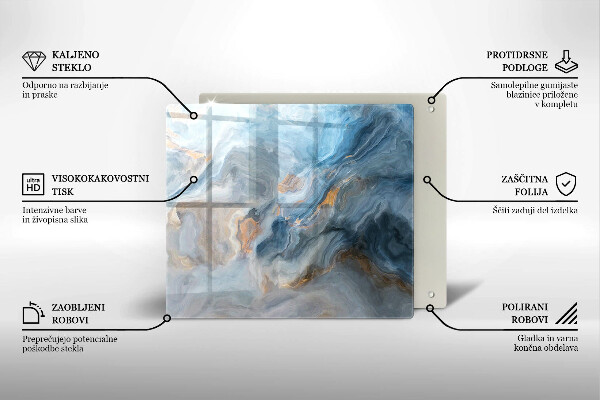 Protector encimera Textura de mármol