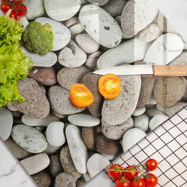 Protector encimera Fondo de piedras pequeñas