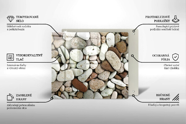 Protector encimera Fondo de piedras pequeñas