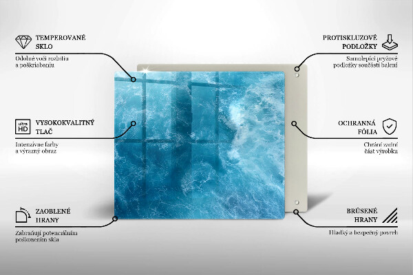 Protector encimera Agua azul